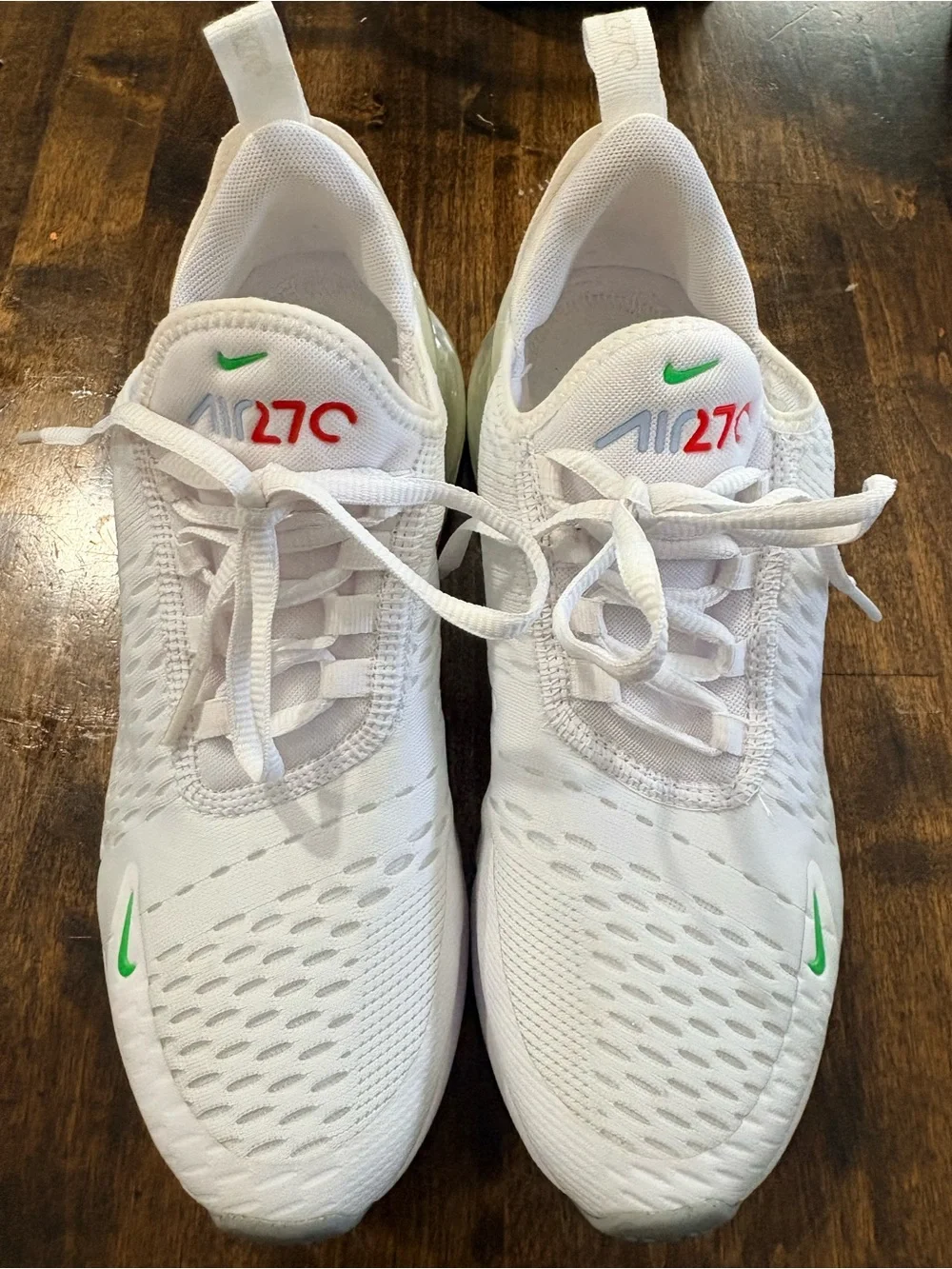 Nike White Air Max 270 Ladies size 6.5 sneakers